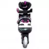 Verstellbare Kinderinliner Gr. 29-32, Inline-Skates pink/schwarz