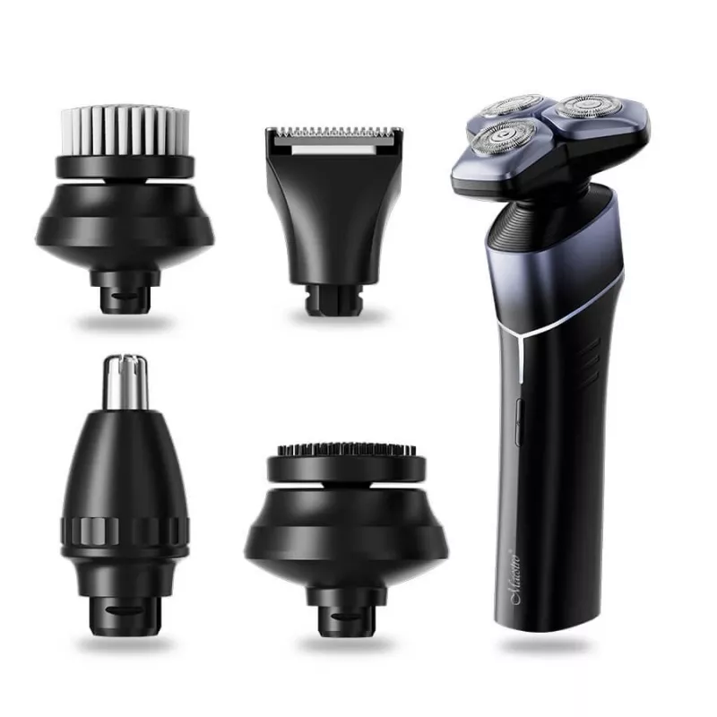 Elektrisches 5-in-1 wiederaufladbares wasserdichtes Rasierset Maestro MR-675 mit USB-Ladefunktion