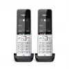 Gigaset COMFORT 500HX duo Analog/DECT Telefon Anruferkennung Schwarz, Silber