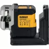 Akku-Multilinienlaser DeWalt DCLE14301GB 3×180° Kreuzlinie, 18V, grüne Linien, integrierter Powerstack Li-Ion