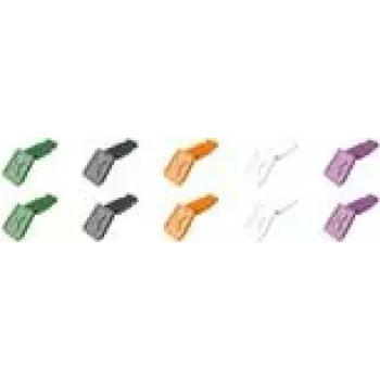 KNIPEX KN 00 61 10 CV02 - ColorCode Clip - 10 Stück Mischfarben (00 61 10 C V02)
