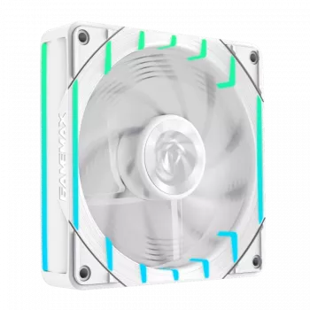 GAMEMAX TORNADO T12 ARGB-RW 120mm Weißer Reverse-Blade-Gehäuselüfter