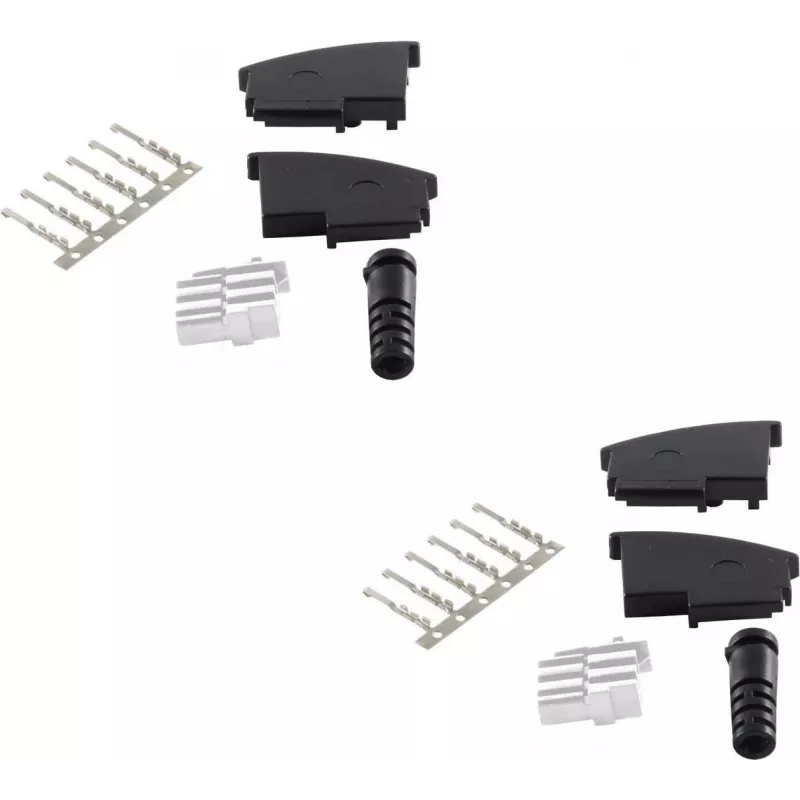 Kabelverbinder ShiverPeaks BS72020-SET2 TAE N Schwarz