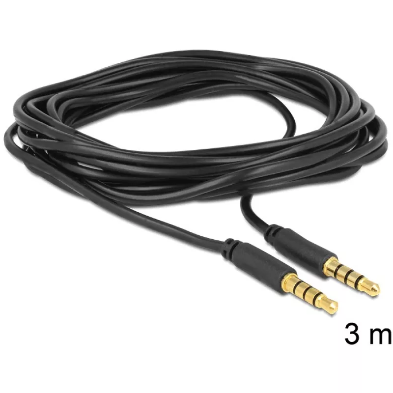 Audio-Kabel DeLOCK 3,5 mm - 3,5 mm 3 m