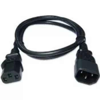 Zebra CS-CAB-IEC-L Netzkabel Schwarz 1 m C13-Kupplung C14-Kupplung