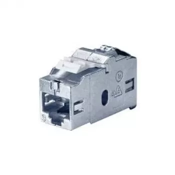 RJ45-Steckverbinder Bachmann CAT6 940.044 Silber