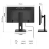 JAPANNEXT JN-27IPS4FLWQHDR-HSP 16:9 HDMI/DP WQHD - Flachbildschirm (TFT/LCD)