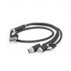 USB 2.0 Kabel Gembird CC-USB2-AM31-1M — USB A Anschluss, 1 m, schwarz