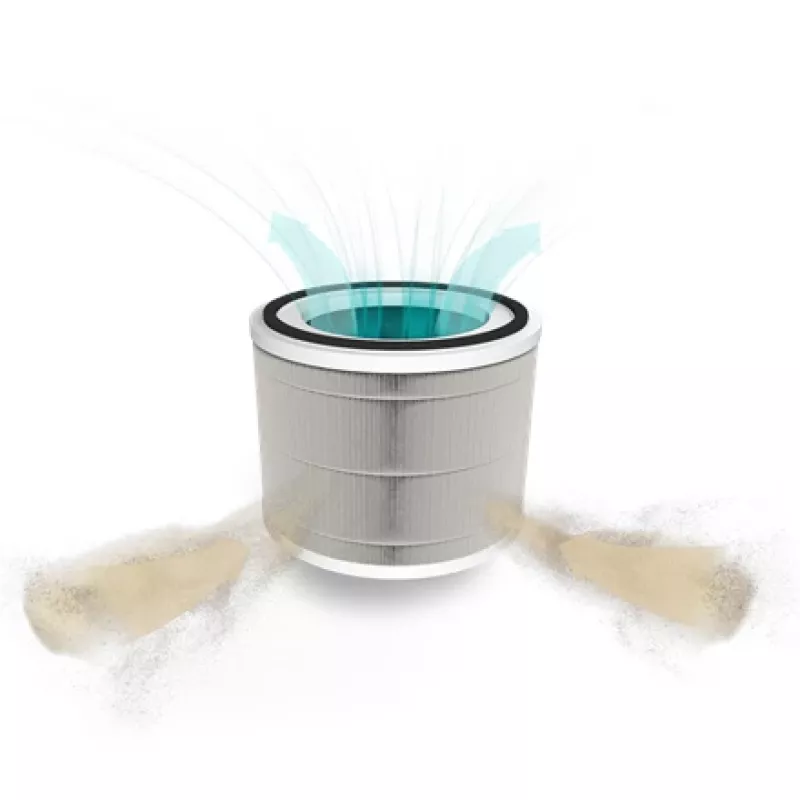Duux | HEPA+ Aktivkohlefilter für Bright Luftreiniger | Kompatibel mit Sphere Luftreiniger (DXPU06 oder DXPU07) | Weiß