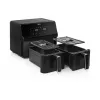 Tristar FR-9026 Fritteuse Doppel 8 L Stand-alone 2700 W Heißluftfritteuse Schwarz