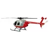 Amewi RC Hubschrauber MD500 Li-Po Akku 350mAh Silber/Rot (25354)