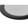 DEMCiflex Staubfilter 80mm, Rund - schwarz/schwarz