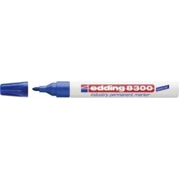 Permanentmarker Edding 8300 Rundspitze Blau
