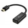 Mini DisplayPort auf HDMI Konverter MediaRange MRCS236, 10 Gbps, 20 cm, Schwarz