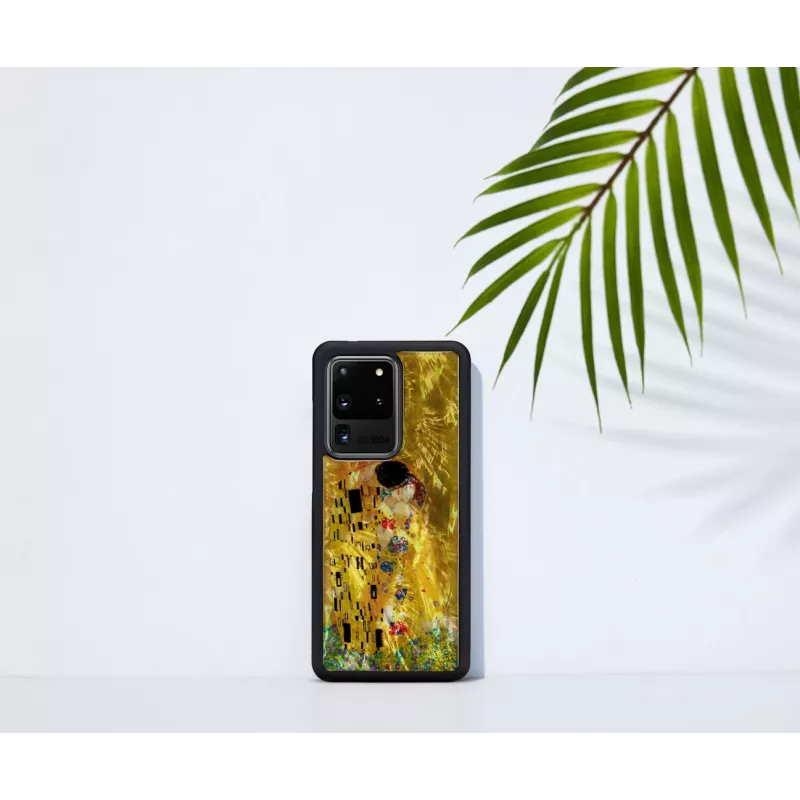 Schutzhülle iKins für Samsung Galaxy S20 Ultra — Schwarz Kiss-Design