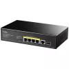 Cudy GS1005PTS1 Netzwerk-Switch Gigabit Ethernet (10/100/1000) Power over Ethernet (PoE) Schwarz