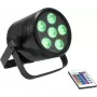 LED-Par-Scheinwerfer EUROLITE AKKU PAR 6 QCL batteriebetrieben RGBW