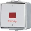 Jung 602 HW Elektroschalter 2P Weiß (602HW)