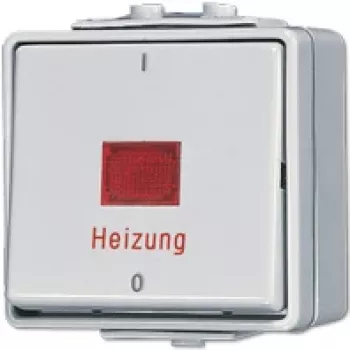 Jung 602 HW Elektroschalter 2P Weiß (602HW)