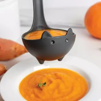 Soup-Ladle Ototo Design Katie Schwarz Länge 165,1 mm Breite 96,5 mm Höhe 271,7 mm