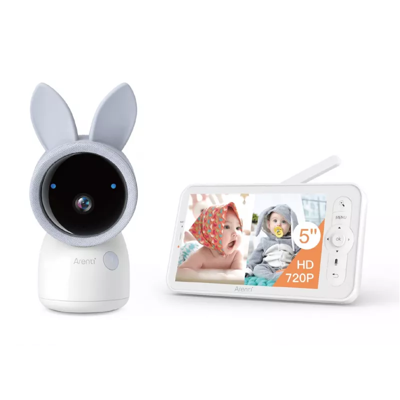 IP-Überwachungskamera Arenti AINANNY A4 KIT PLUS — Innenbereich Decke/Wand, 2560×1440 CMOS, 4MP, 10 m Nachtsicht, 0–355° Schwenken, -15–45° Neigen, Kabellos