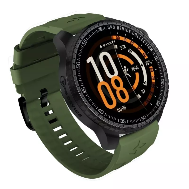 Smartwatch Garett Compass GPS schwarz — Garett Compass GPS Smartwatch, schwarz