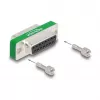 DeLOCK RF/EMI-Entstörfilter D-Sub 15 Pin Stecker auf Buchse Tiefpassfilter kapazitiv