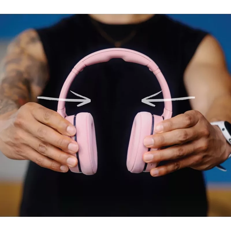 Skullcandy Crusher 540 Active Over-Ear Weichrosa Kopfhörer