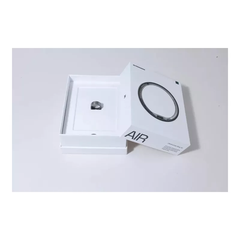 Ultrahuman Ring Air Raw Titanium Größe 6 | Ultrahuman