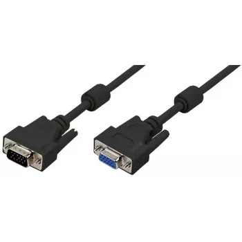 VGA-Verlängerungskabel LOGON TCOCSVGAC15 15 m Stecker zu Stecker