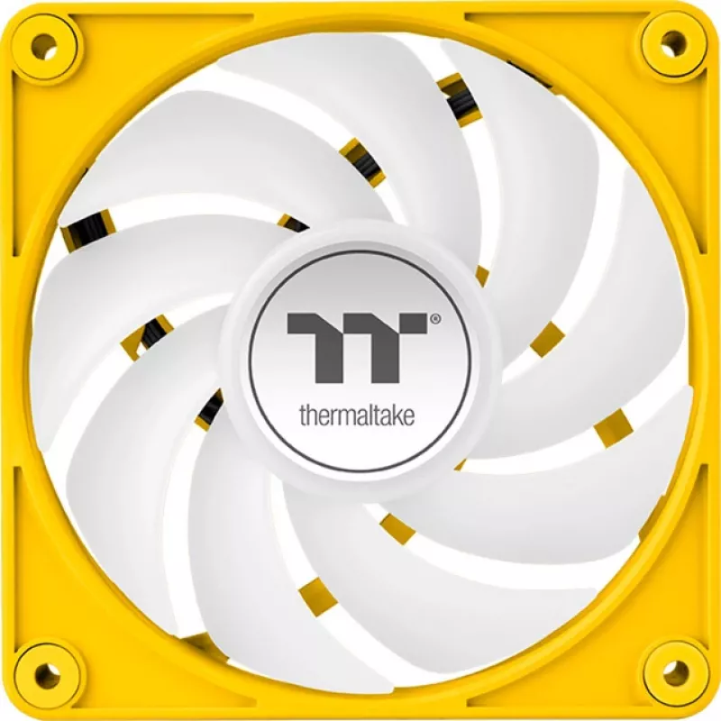 Thermaltake CT140 EX ARGB 140 mm Gelb 3er-Pack Gehäuselüfter