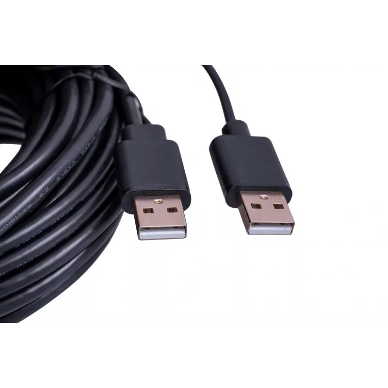 UNITEK Y-278 USB-Kabel USB 2.0 10 m 2 x USB A USB A Schwarz