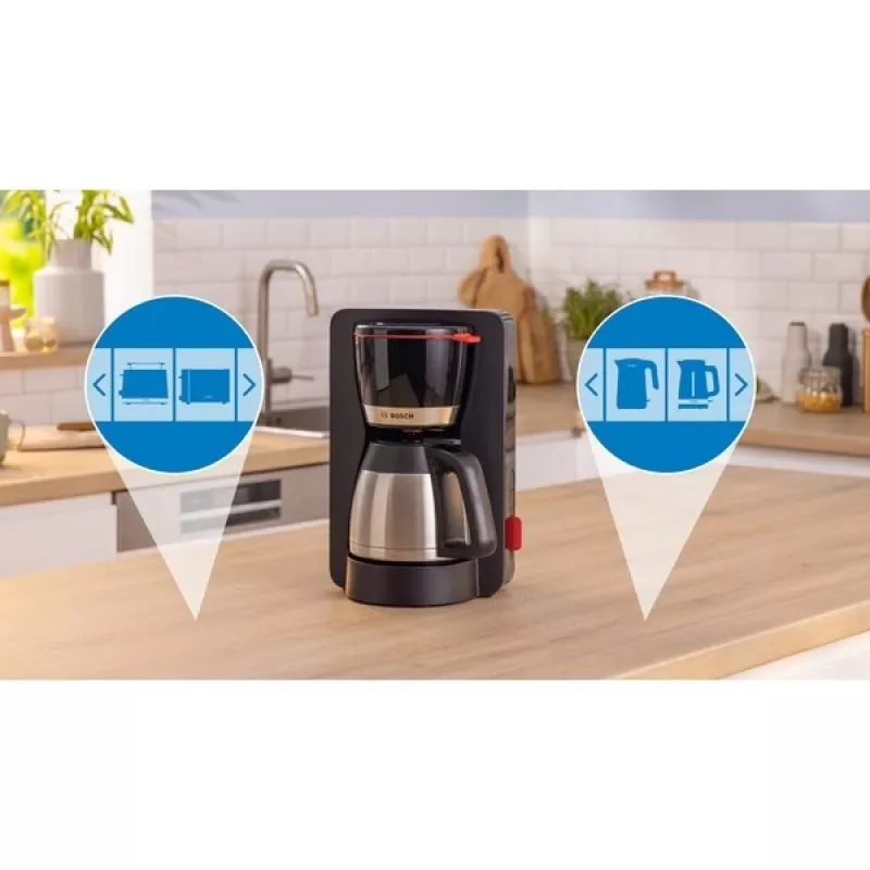 Bosch TKA6M273 Kaffeemaschine Filterkaffeemaschine 1,1 L