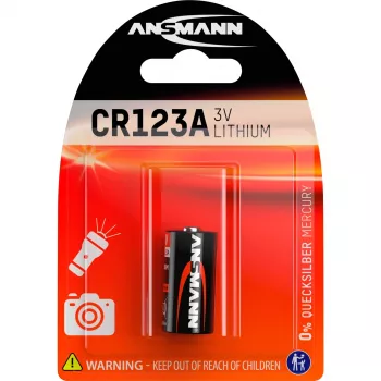 Einwegbatterie Ansmann Special CR 123 A