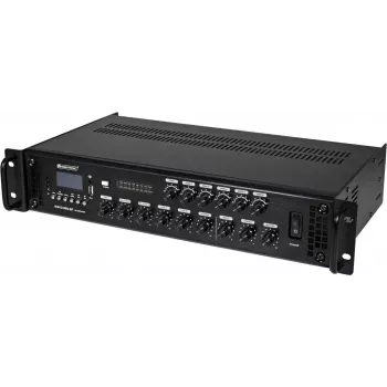 Mixer Omnitronic MAVZ-360.6P — 6-Kanal-Powermixer, 360 W Gesamtausgangsleistung