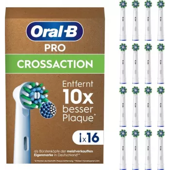 Oral-B Pro CrossAction Ersatzbürstenköpfe, 16 Stück