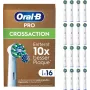 Oral-B Pro CrossAction Ersatzbürstenköpfe, 16 Stück