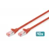 Netzwerkkabel Digitus CAT 6 S/FTP RJ-45 5m Rot