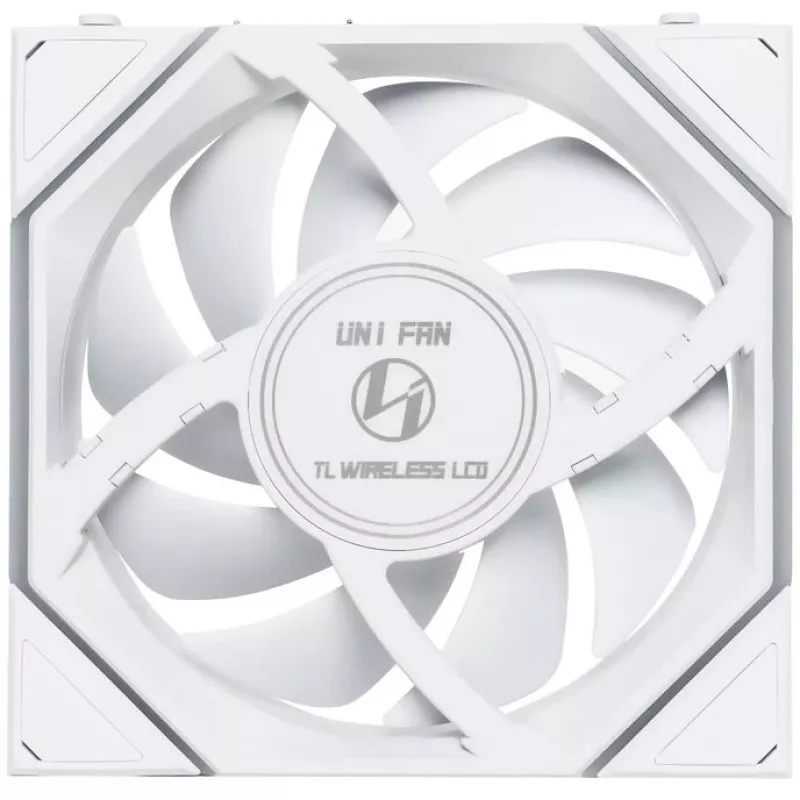 120 mm ARGB PWM Wireless LCD Gehäuselüfter Lian Li UNI FAN TL mit LCD-Display