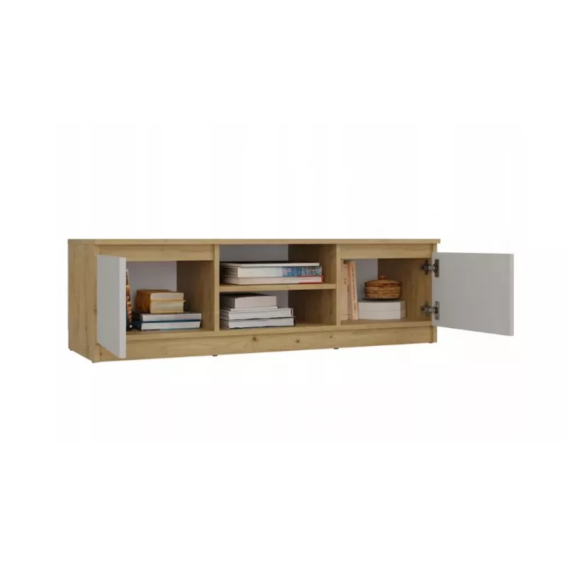 MALWA 120 TV-Schrank, Artisan-Eiche/Kaschmir