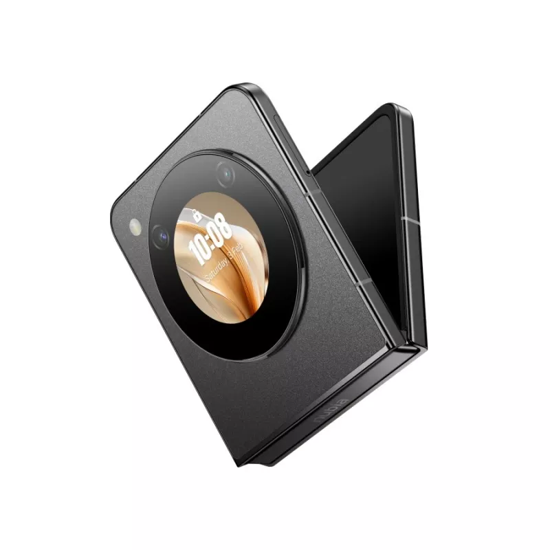 Smartphone NUBIA Flip Bundle (Gold) mit Hülle, Kopfhörern und Kühler