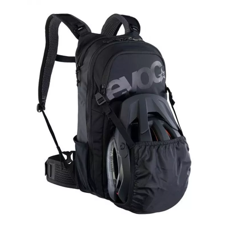 Fahrradrucksack EVOC Stage Schwarz Nylon 12L 2L Trinkblase