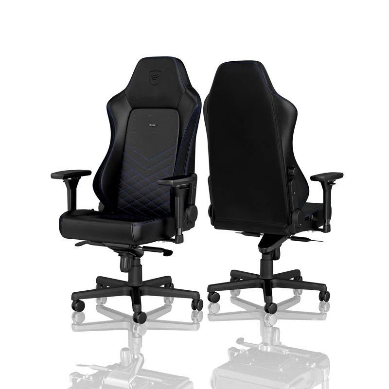 noblechairs HERO Gaming-Stuhl - Schwarz/Blau