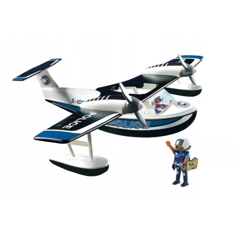 Figurenset City Action 4445 Polizei-Wasserflugzeug
