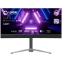 LORGAR 34MP1, UWQHD MiniLED Gaming Monitor Pro, 34'' (3440*1440) VA curved monitor, schwarz/milchgrau