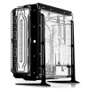 Front-Verteilerplatte für individuelle PC-Wasserkühlung, Singularity Spectre 2.0 Elite – vordere Panel-Reservoir-/Durchflusshalterung (SC-SPECTRE-ELITE-FRONT-BK)