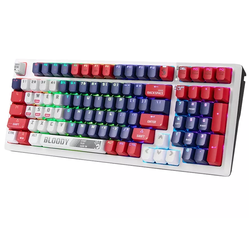 Gaming-Maus A4Tech Bloody S98 USB Sports Navy mit BLMS Red Plus Schaltern