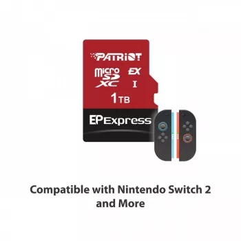 Patriot microSDXC-Karte 1 TB Express 800/600 MB/s PEF1TEPEXMCX