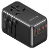 Ladegerät Vention FJGB0 100W GaN mit 3× USB-C und 1× USB-A, Schwarz