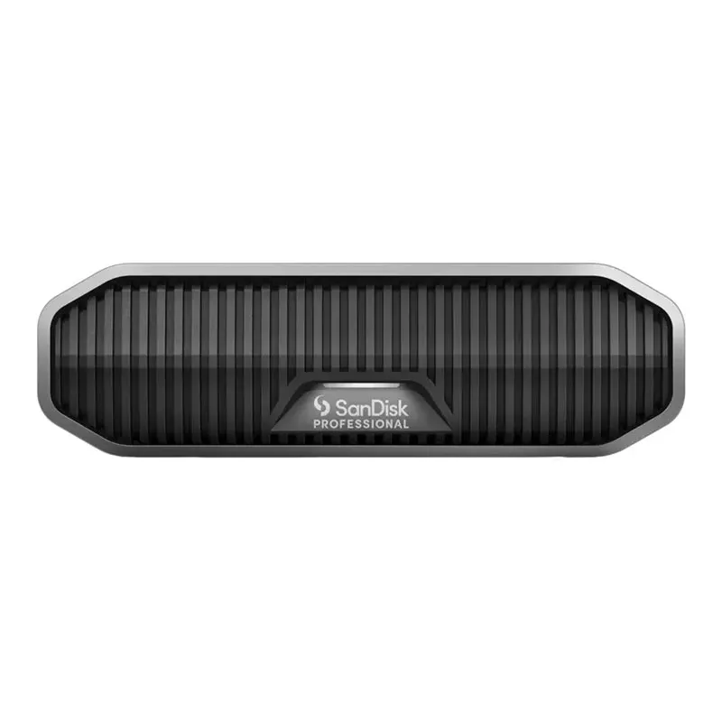 SANDISK Professional G-DRIVE 4TB 3,5-Zoll USB-C 5 Gbit/s USB 3.1 Enterprise-Class Desktop-Festplatte – Space Grey